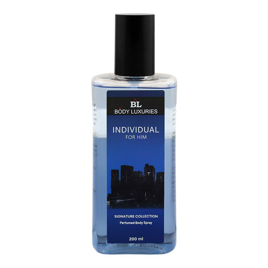Body Luxuries Individual For Him Perfumed Body Spray, 200ml | United Kingdom | Fragrance For Men