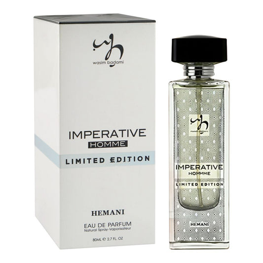 Hemani Imperative Homme Limited Edition, Eau De Parfum, 80ml | United States | Fragrance For Men