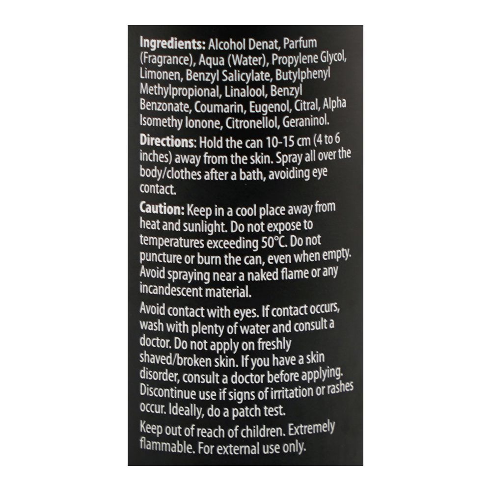 Franscent Supremacy Gas Free Body Spray, 120ml | Nationwide | Body Spray For Men