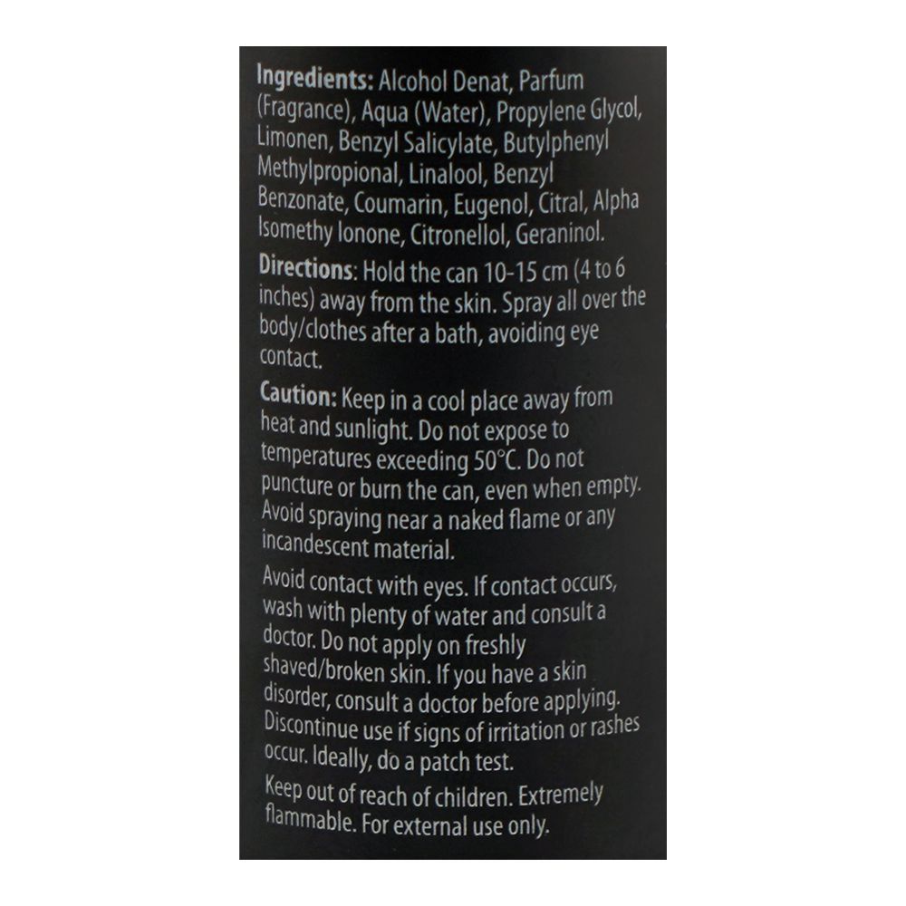 Franscent Stardom Gas Free Body Spray, 120ml | Nationwide | Body Spray For Men
