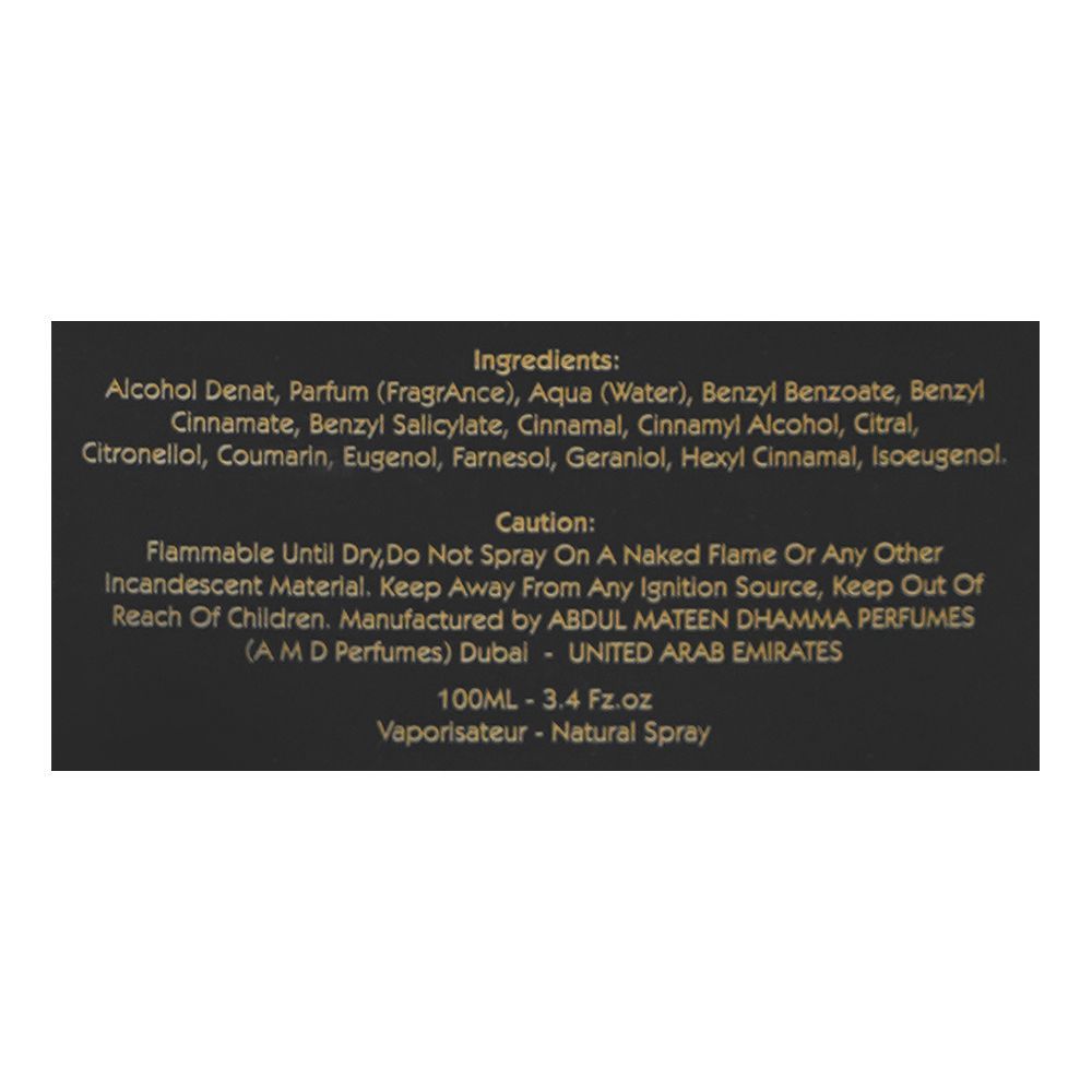 AMD Onyx Parfum, 100ml | United Arab Emirates | Fragrance For Men