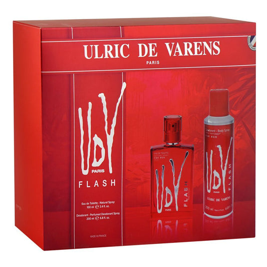 UDV Flash Set For Men, Eau De Toilette 100ml + Deodorant 200ml | Paris | Fragrance For Men