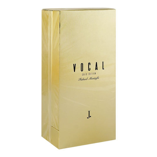 Junaid Jamshed J. Vocal Gold Edition Fahad Mustafa, Eau De Parfum, 75ml | Nationwide | Fragrance For Men