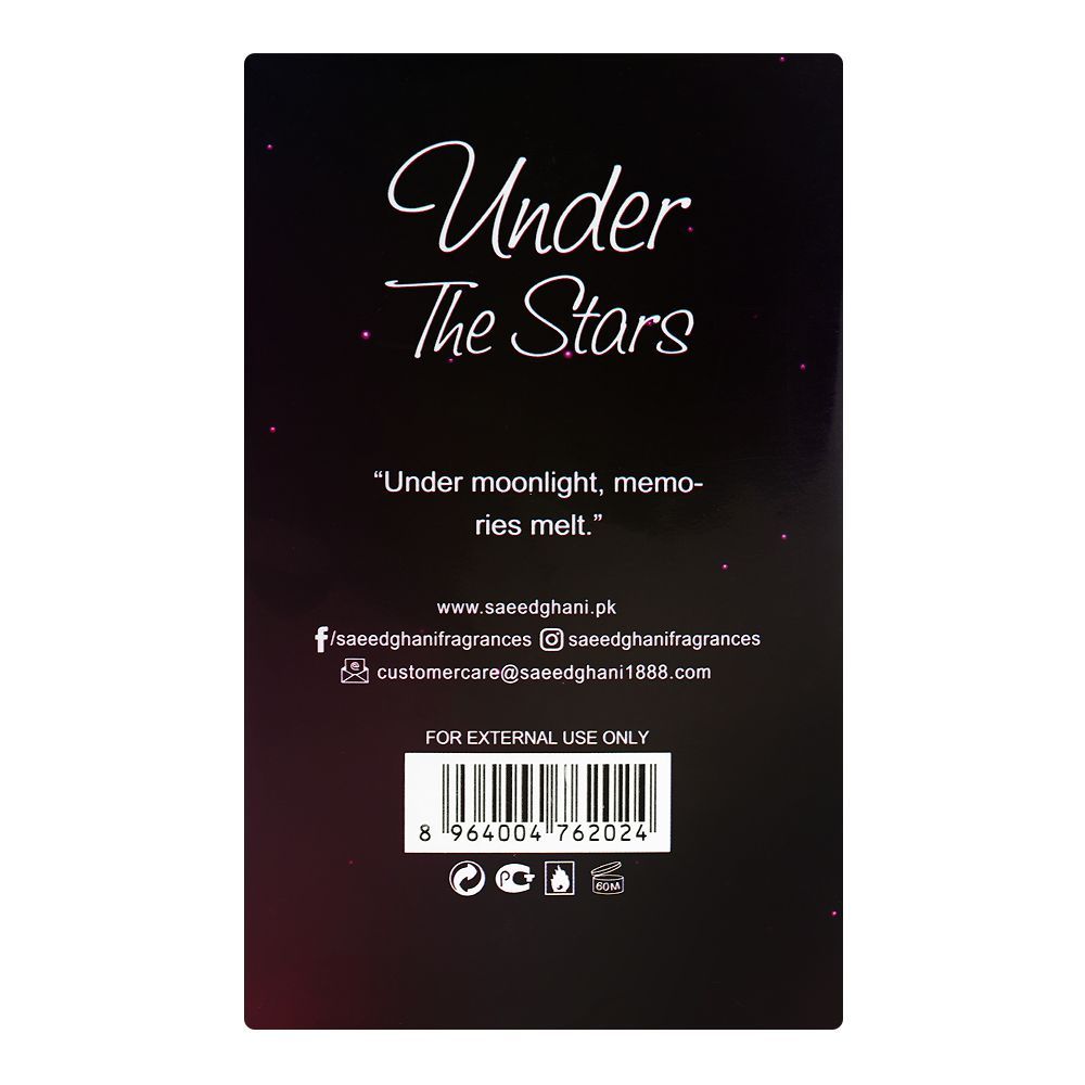 Saeed Ghani Under The Stars Parfum, 50ml | Nationwide | Fragrance For Women