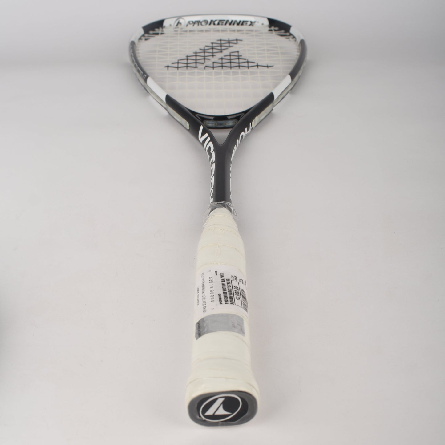PROKENNEX Squash Racket - Victory 140G Strung Black/White | Prokennex Squash Racket | Squash Racket