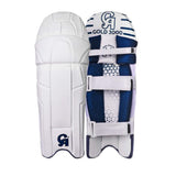 CA Cricket Batting Pad - GOLD 3000 Right Handed White/Blue | CA Cricket Batting Pad | Cricket