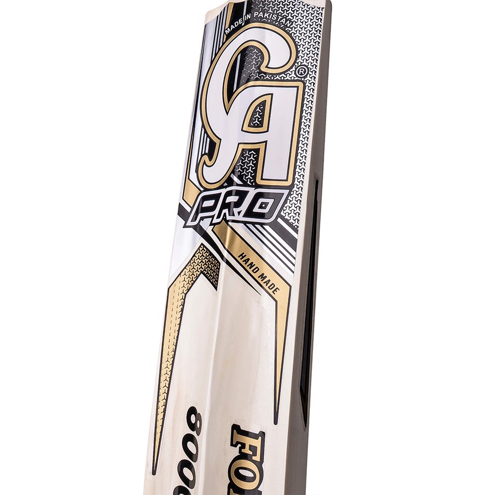 CA Cricket Tapeball Bat - Pro Force 8000 - White | CA Cricket Tapeball Bat | Cricket