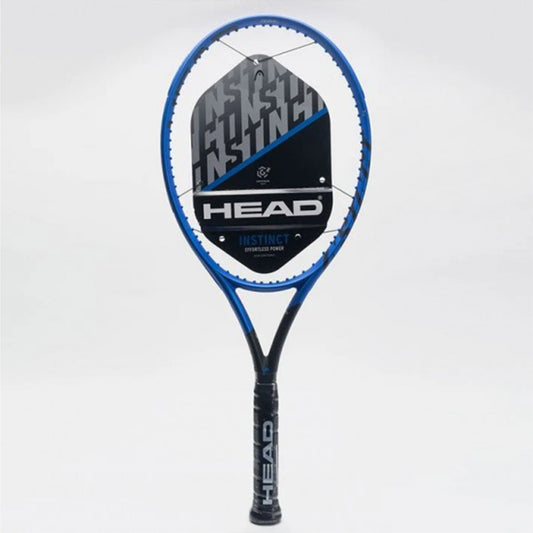 HEAD Tennis Racket - Instinct Team 2022 -270G Adults 27 inch- Strung Blue/Black | Head Tennis Racket | Tennis Racket