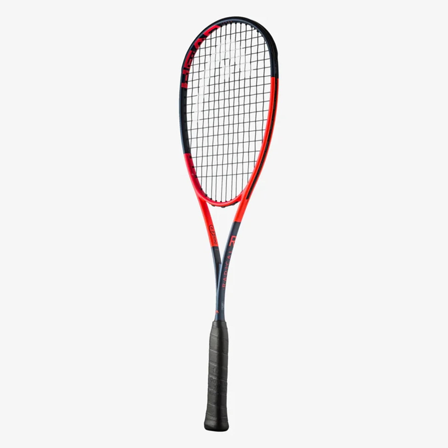 HEAD Squash Racket - Radical 135 SB 2024 - 135G Slim Body Black/Orange | Head Squash Racket | Squash Racket