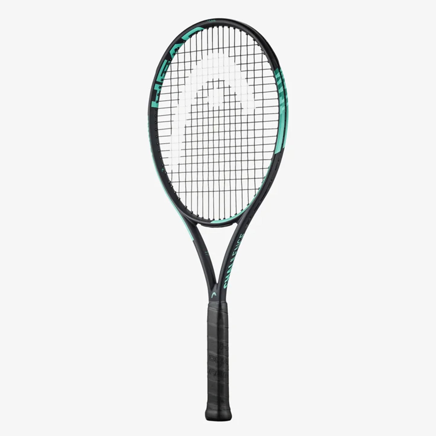 HEAD Tennis Racket – Challenge Team – 270G Adults 27 inch Strung Black/Mint | Head Tennis Racket | Tennis Racket