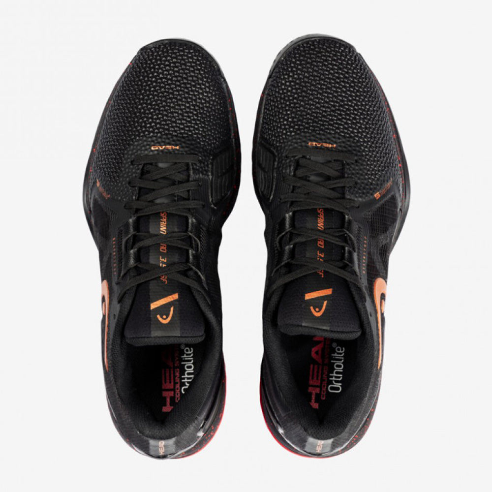 Head Tennis Shoes - Sprint Pro 3.5 SF Black/Red | Head Tennis Shoes Mens | Tennis Shoes