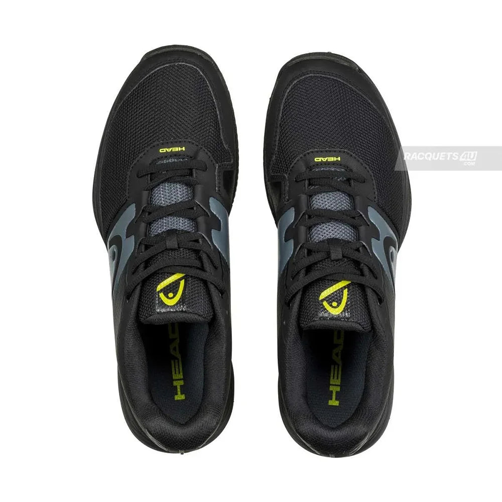 Head Tennis Shoes Mens Revolt Court - Black/Gray | Head Tennis Shoes Mens | Tennis Shoes
