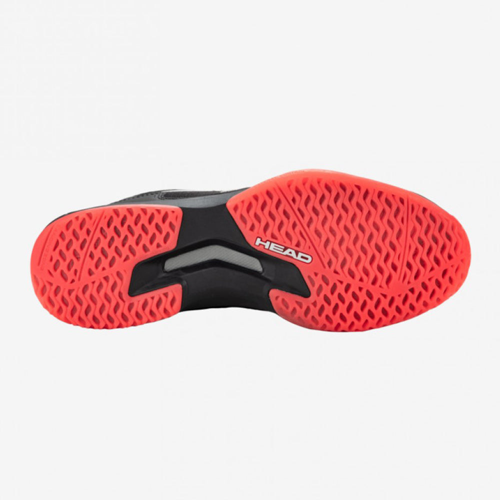 Head Tennis Shoes - Spring Team 3.5 Black/Red | Head Tennis Shoes Mens | Tennis Shoes