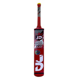 JD Cricket Tapeball Bat - Pro Edition Srilankan Coconut Wood Red | JD Cricket Tapeball Bat | Cricket