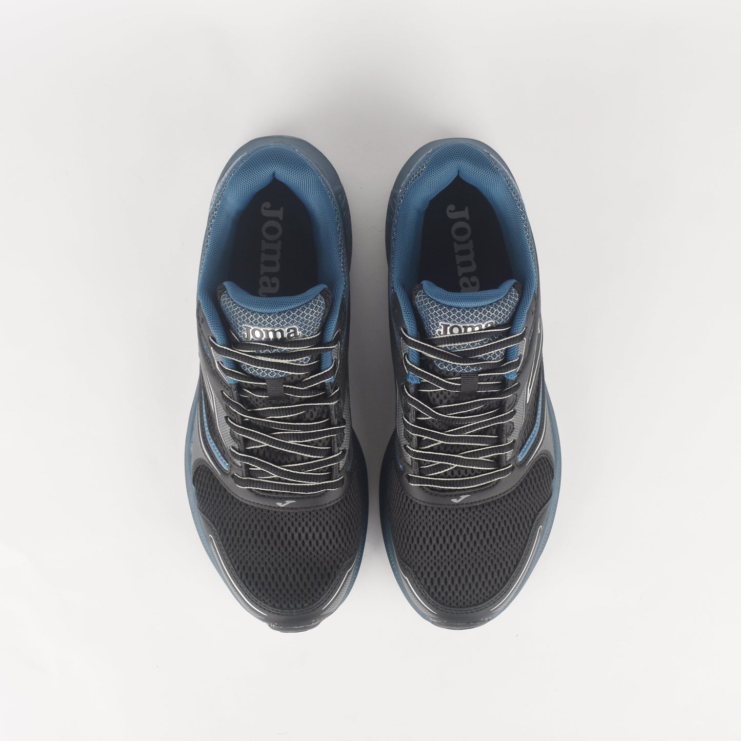 JOMA Mens Running Shoes - Vitaly Negro 2401 Black/ Blue | Joma Men Shoes | Running Shoes