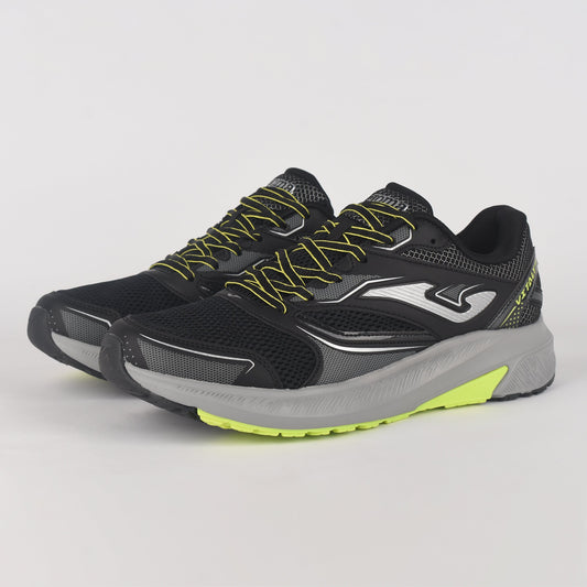 JOMA Mens Running Shoes - Vitaly Negro 2434 Black/Yellow | Joma Men Shoes | Running Shoes