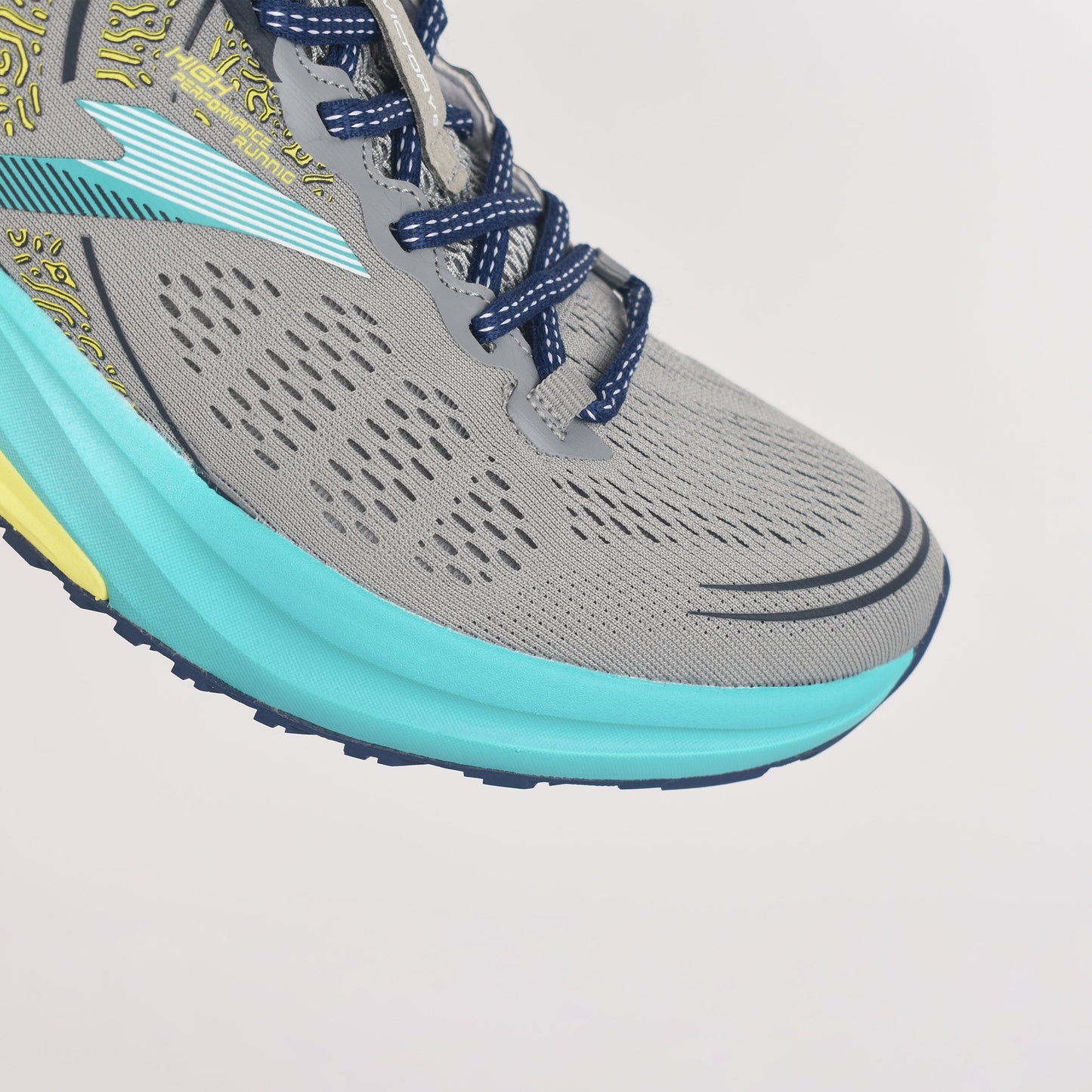 JOMA Mens Running Shoes - Victory Gris 2412 Gray/Lime | Joma Men Shoes | Running Shoes