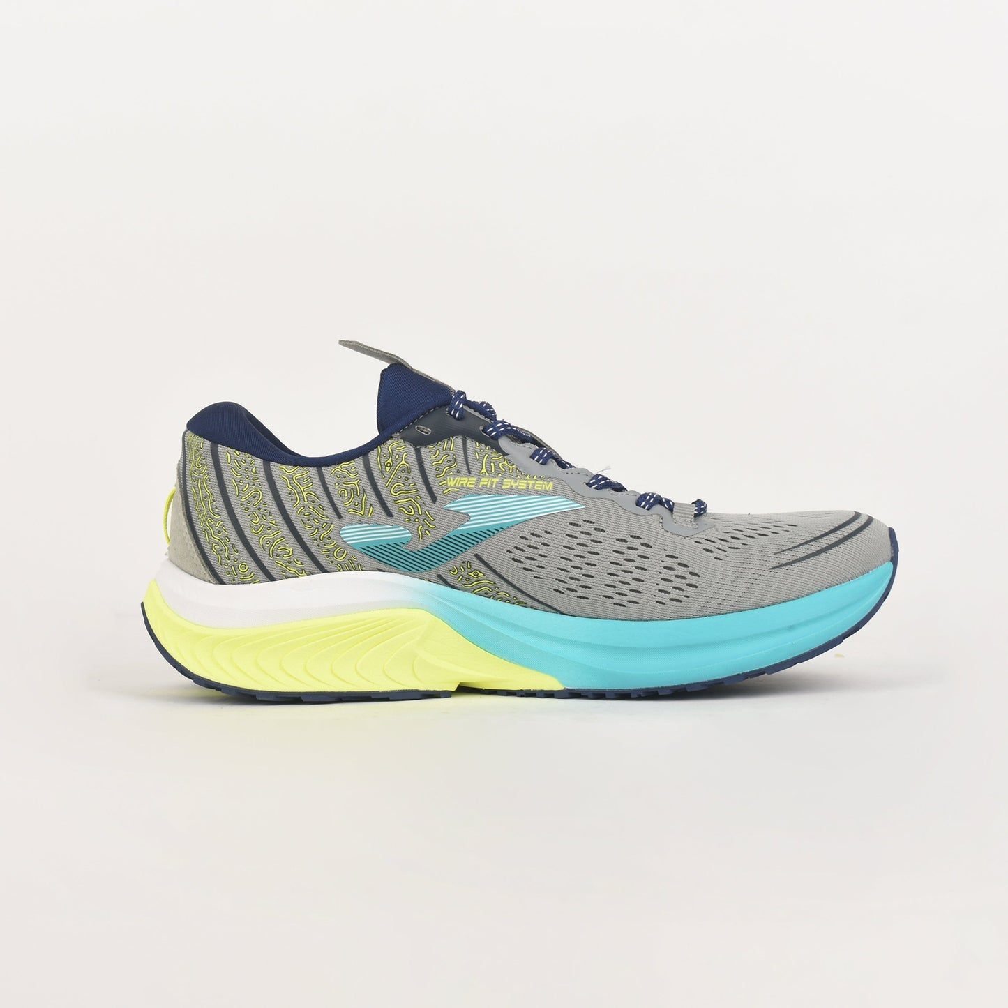 JOMA Mens Running Shoes - Victory Gris 2412 Gray/Lime | Joma Men Shoes | Running Shoes