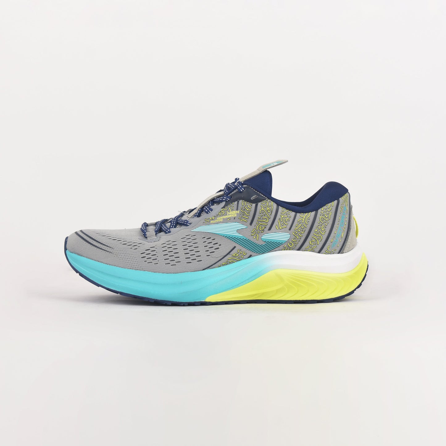 JOMA Mens Running Shoes - Victory Gris 2412 Gray/Lime | Joma Men Shoes | Running Shoes