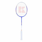 KUMPOO Badminton Racket - Power Control E56LS 82G Whtie/Blue Strung | Kumpoo Badminton Racket | Badminton