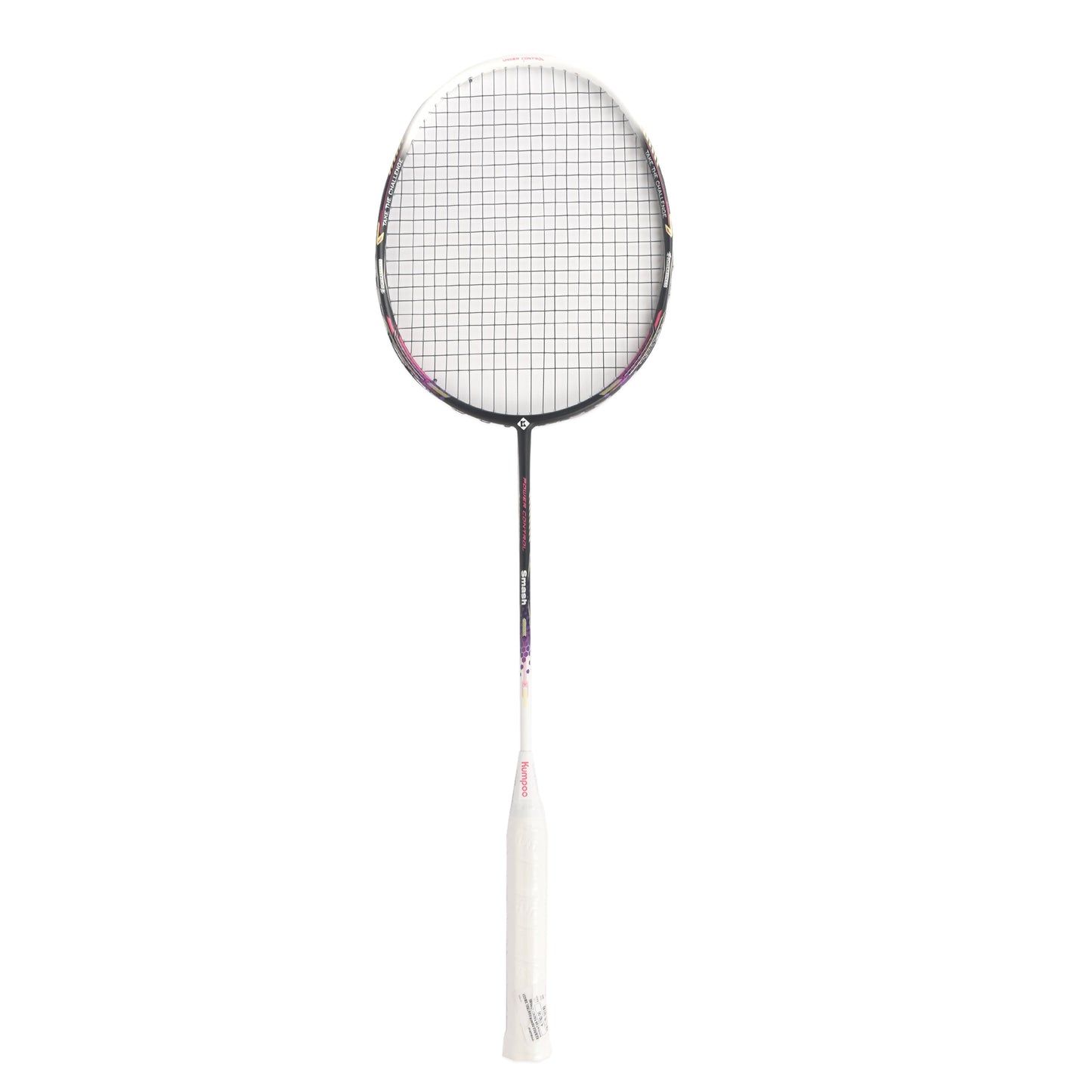 KUMPOO Badminton Racket – Power Control Smash – 82G Strung White/Black | Kumpoo Badminton Racket | Badminton