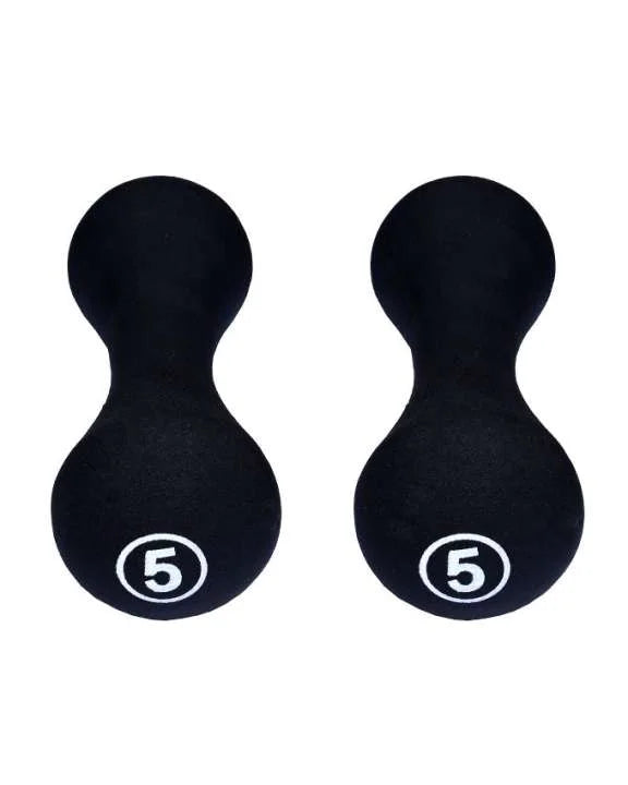 Liveup Dumbbells Bone Shape Neoprene 5kg*2 LS2002 | Liveup Dumbbell | Dumbbell