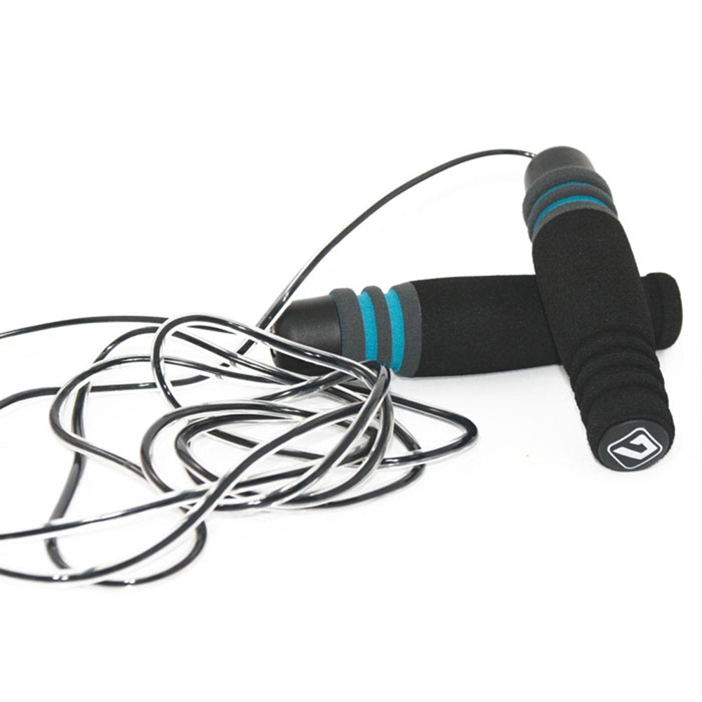 Liveup Skipping Jump Rope Black/Cyan-Ls3137 | Liveup Skipping Jump Rope | Skipping Jump Rope