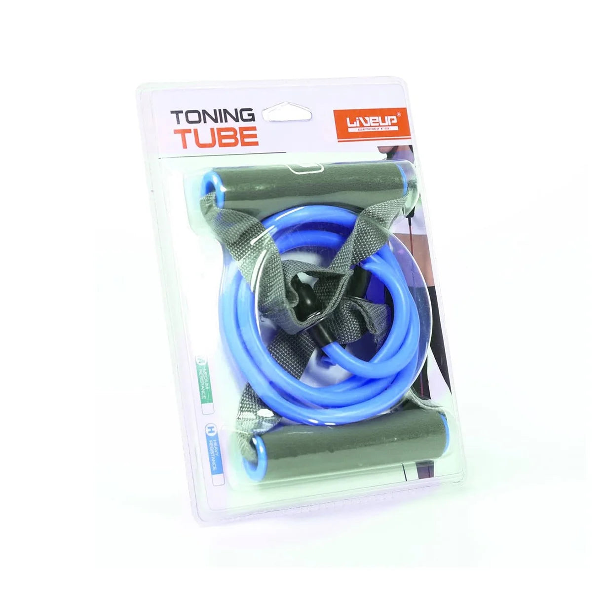 Liveup Resistance Tube Band Blue Heavy LS3201 | Liveup Toning Tube | Toning Tube