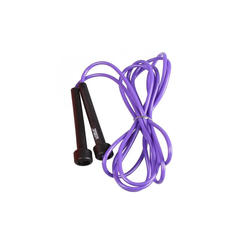 Liveup Skipping Jump Rope PVC Wire Plastic Handles - Purple LS3115 | Liveup Skipping Jump Rope | Skipping Jump Rope