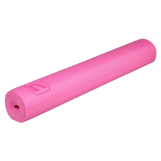 Liveup Exercise Yoga Mat PVC 4mm Pink LS3231 | Liveup Multipurpose Stretch Matt | Stretch Matt