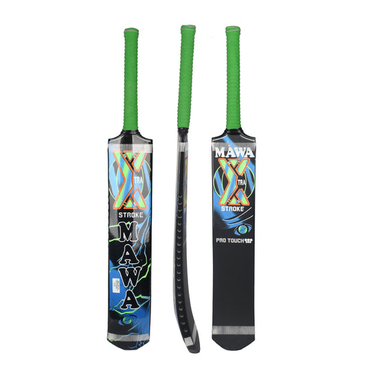 Mawa Cricket Tapeball Bat - Xtra Stroke Black | Mawa Cricket Tapeball Bat | Cricket