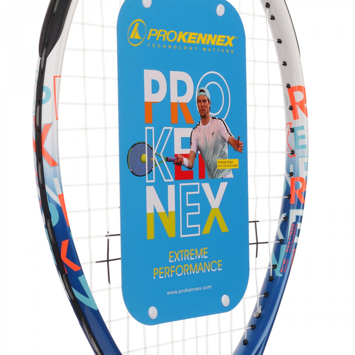PROKENNEX Tennis Racket - ACE 26 Junior Strung Blue/White | Prokennex Tennis Racket | Tennis Racket