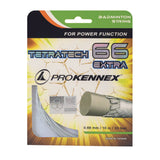 Prokennex Badminton String - Tetratech 66 Extra-White- For Power Hitting | Prokennex Squash String | Squash String