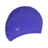 Speedo Swimming Cap - Bubble Silicon Cap For Adults - Purple Model 870929D669 | Speedo Adult Cap | Swimming Cap