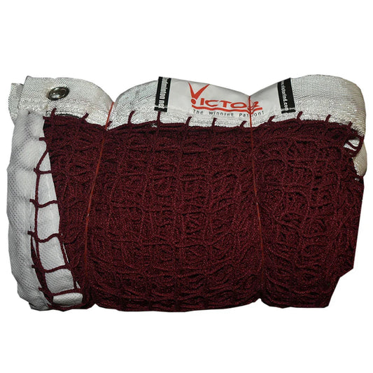 Victor Badminton Net Polyester - Red | Victor Badminton Net | Badminton Net