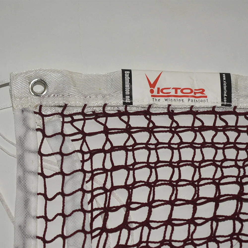 Victor Badminton Net Polyester - Red | Victor Badminton Net | Badminton Net