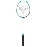 Victor Badminton Racket - Aura Speed 130CL 4U Strung Cyan/Blue | Victor Badminton Racket | Badminton