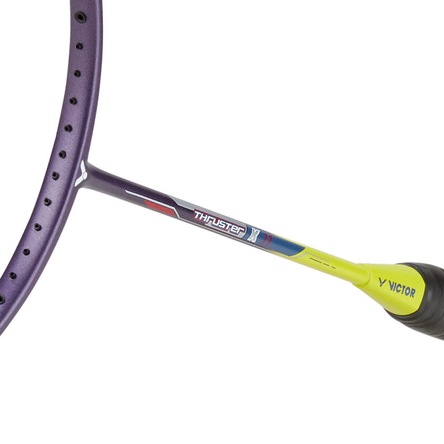 VICTOR Badminton Racket - Thruster K 11 Neon/Yellow - Strung | Victor Badminton Racket | Badminton