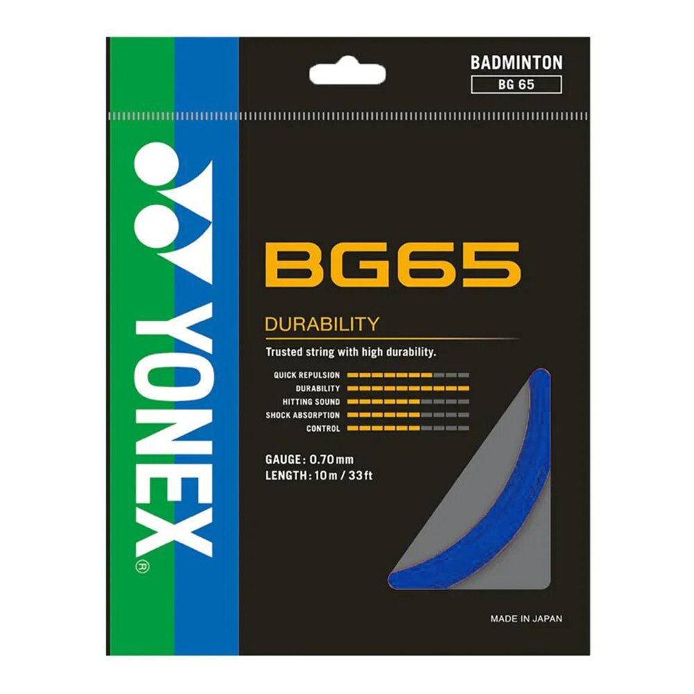 Yonex Badminton String - BG 65 - Training Gutt - Royal Blue | Yonex Badminton String | Badminton String