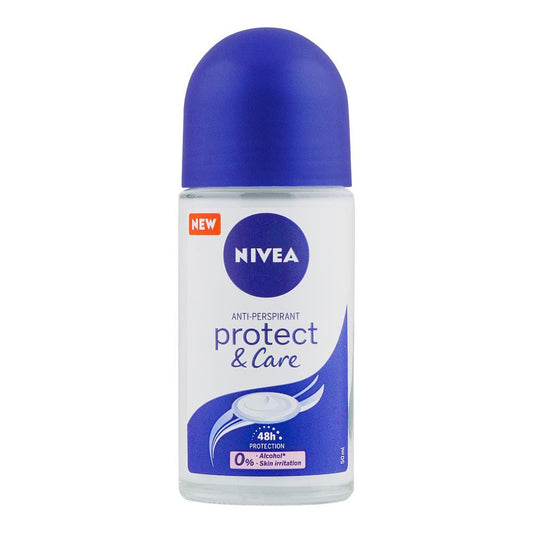 Nivea 48H Protect & Care Anti-Perspirant Roll On Deodorant, For Men| Germany | Dedorant for Men.