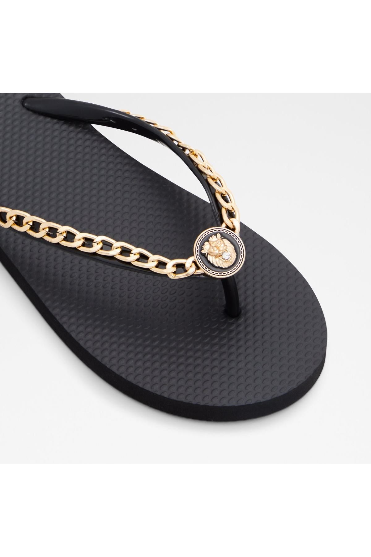 ALDO Enaldar | Slippers Black/Gold Multi | Women