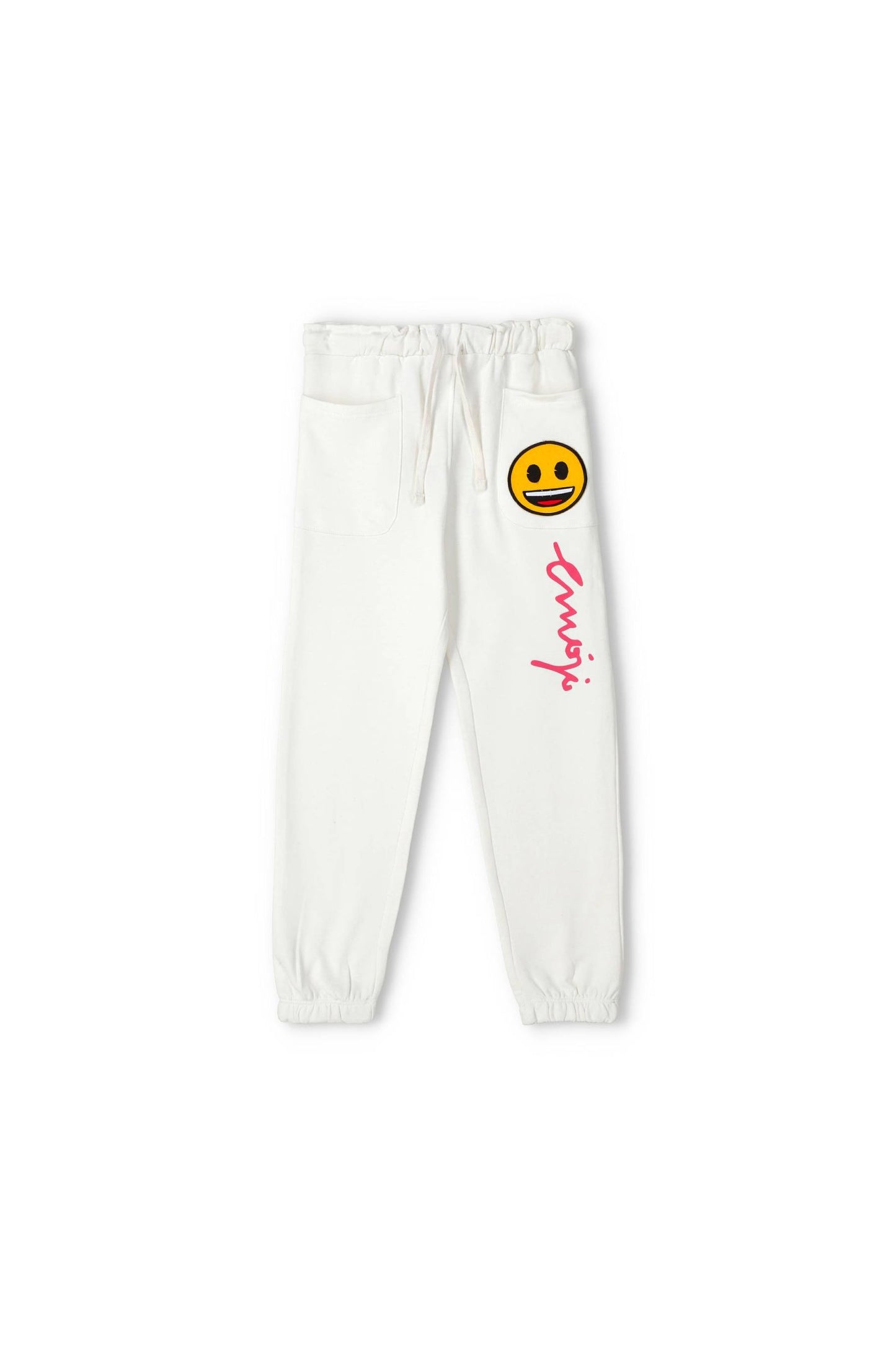 Typography Jogger Pants | emoji | kidz clothes.