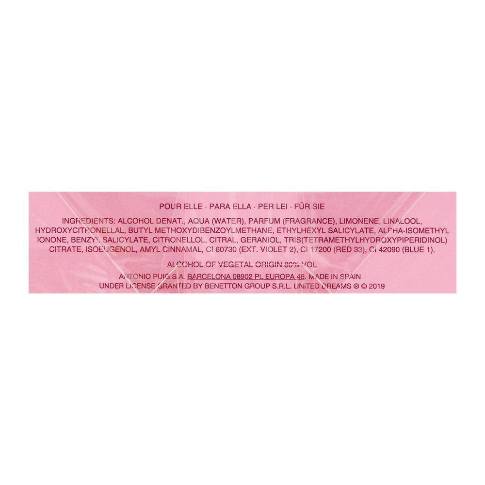 Benetton United Dreams Love Yourself For Her Eau De Toilette | spain | perfume For Women