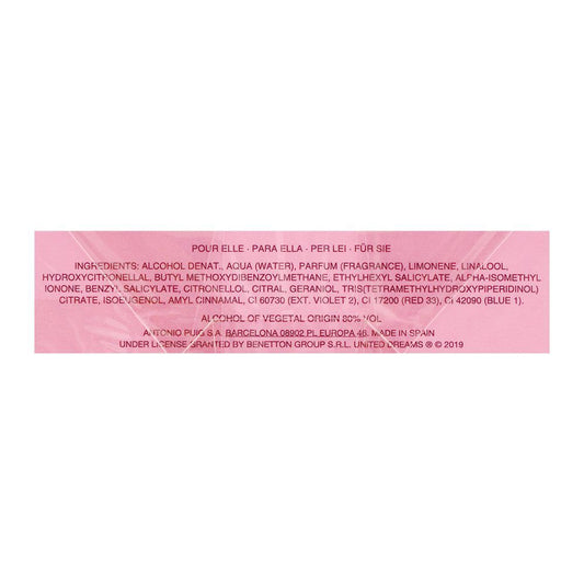 Benetton United Dreams Love Yourself For Her Eau De Toilette | spain | perfume For Women
