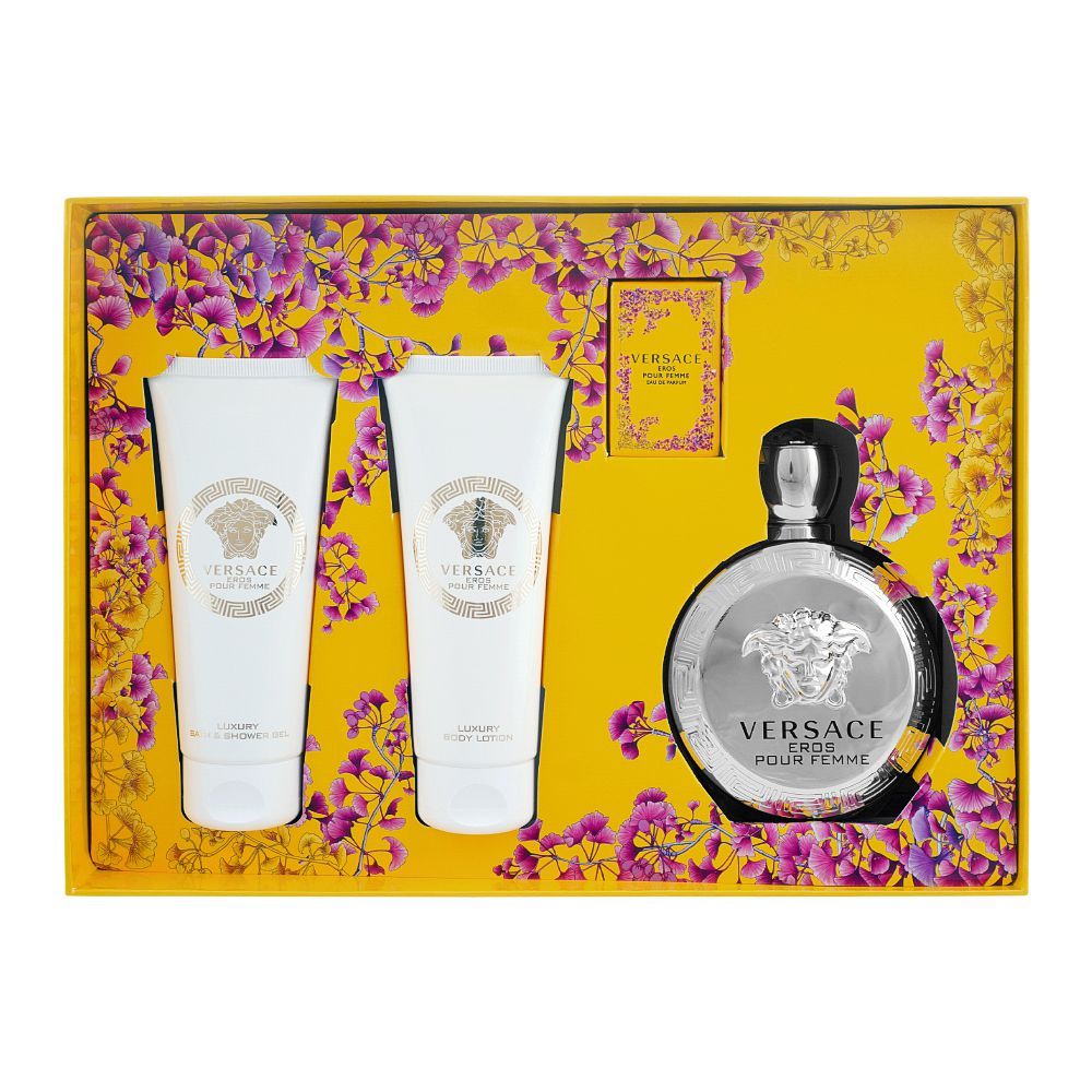 Versace Eros Pour Femme Perfume Set | Italy | For Women