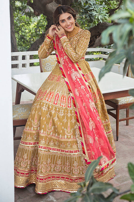 MISHII | MNR Zarlish Festive Unstitched Collection 2021 | Unstitched Embroidered Organza Suit
