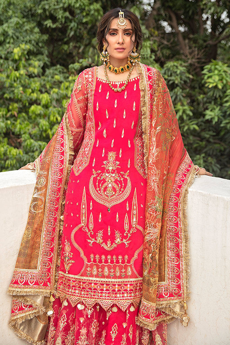 AATISH | MNR Zarlish Festive Unstitched Collection 2021 | Unstitched Embroidered Organza Suit