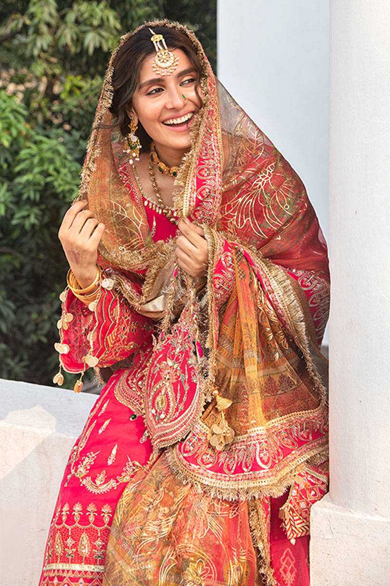 AATISH | MNR Zarlish Festive Unstitched Collection 2021 | Unstitched Embroidered Organza Suit