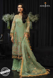 AJN-18 | Asim Jofa Ishq-e-Naubahar Collection 2021 | Unstitched Embroidered Organza Suits