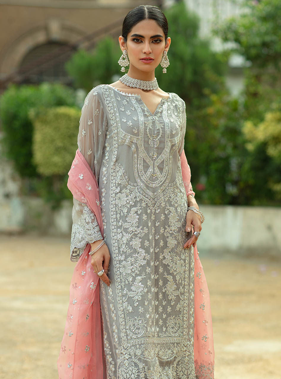 HAYAL | Zainab Chottani Wedding Festive Collection 2021 | Unstitched Embroidered Chiffon and Organza Suits